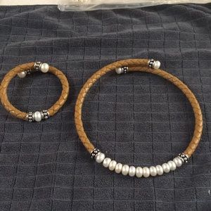 Honora necklace and bracelet set.